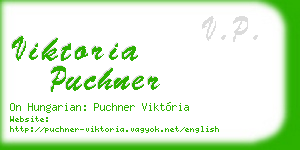viktoria puchner business card
